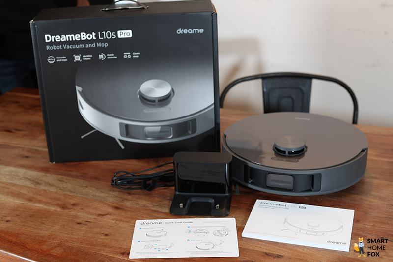 Полный комплект поставки Dreame L10s Pro.